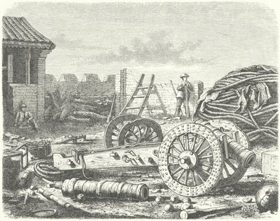 In the Taku Forts, China by German School