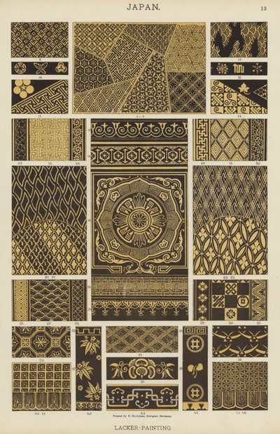 Japan, Lacquer-Painting by German School
