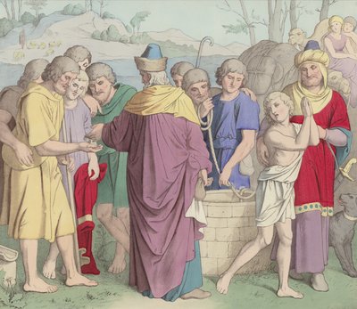 Joseph is Sold by His Brethren by German School