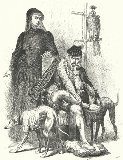 King Charles IX of France and his mother, Catherine de
