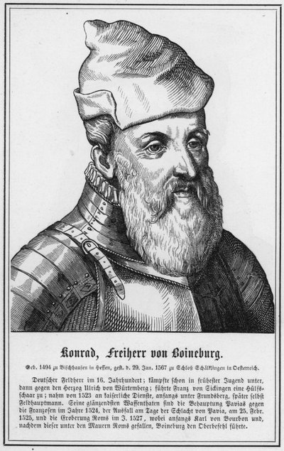 Konrad, Baron von Boineburg by German School