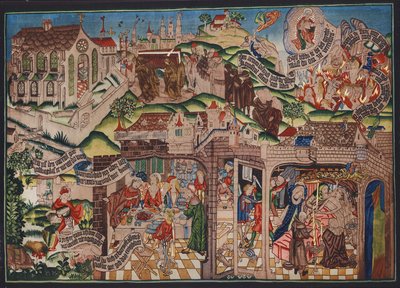 Lazarus Tapestry, Basel, c.1500 by German School