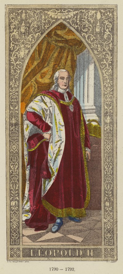 Leopold II, 1790-1792 by German School