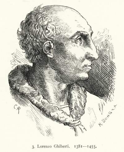 Lorenzo Ghiberti, Florentine Early Renaissance Artist Who Designed the Bronze Doors of the Florence Baptistery by German School