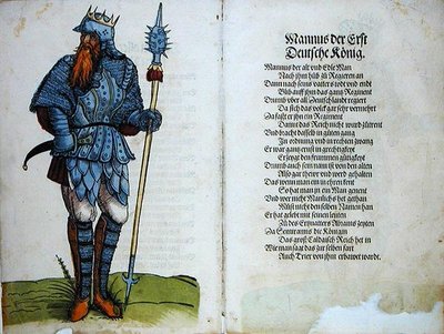 Mannus, the First German King, from 