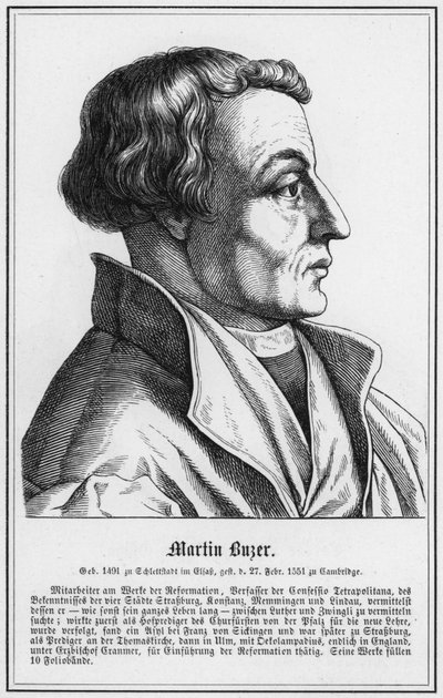 Martin Bucer by German School