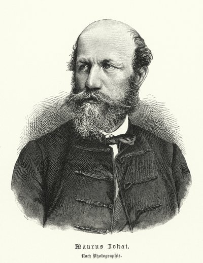 Mor Jokai, Hungarian dramatist, novelist and revolutionary by German School