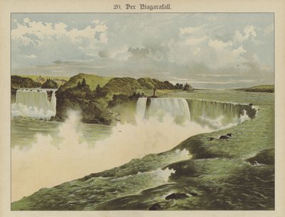 Niagara Falls by German School