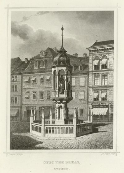Otto the Great, Magdeburg by German School
