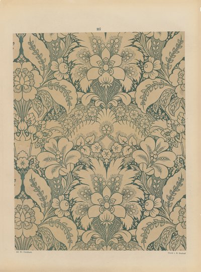 Page from Ornamente de Gewebe by German School