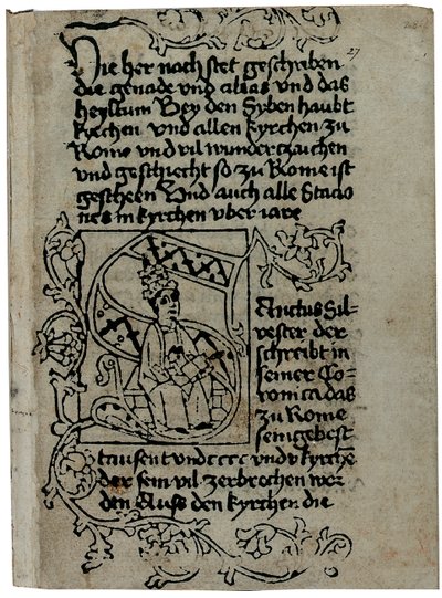 Page from a German language copy of 