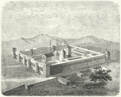 Palace of Diocletian at Salona, capital of the Roman province of Dalmatia by German School