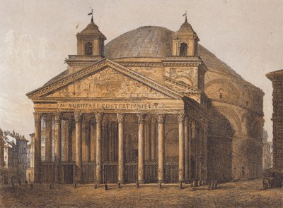Pantheon, Rome by German School