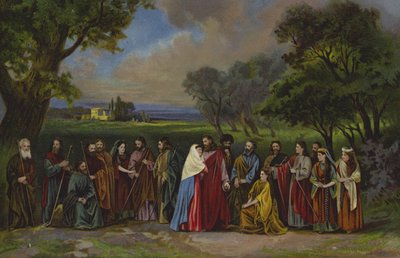Parting at Bethany by German School