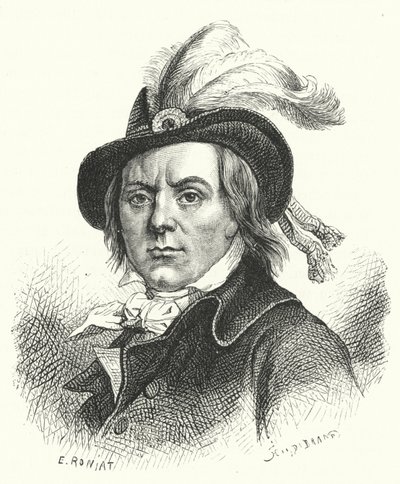 Paul Barras, French politician of the Revolution (engraving) by German School