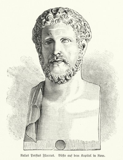 Persius, Roman poet by German School