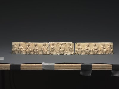Plaque from a Portable Altar: Christ and the Apostles by German School