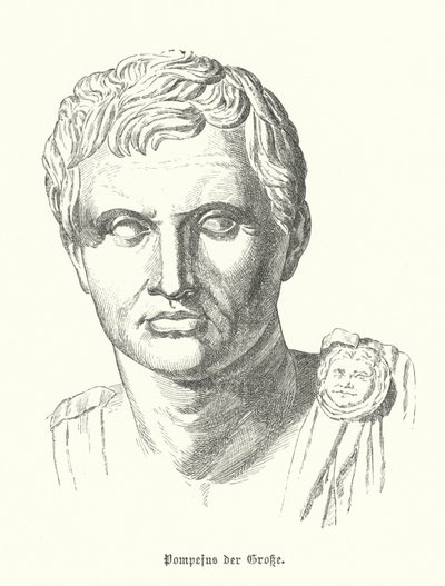 Pompey the Great, Roman soldier and politician by German School