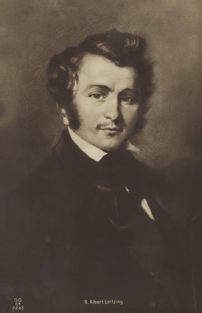Portrait of Albert Lortzing by German School