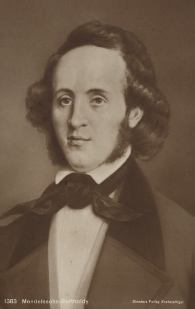 Portrait of Felix Mendelssohn by German School