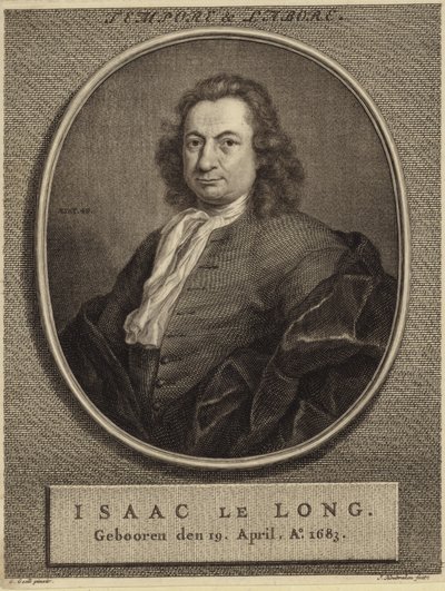 Portrait of Isaac le Long by German School
