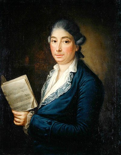 Portrait of the Singer Morelli by German School