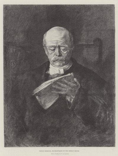 Prince Bismarck, Ex-Chancellor of the German Empire by German School