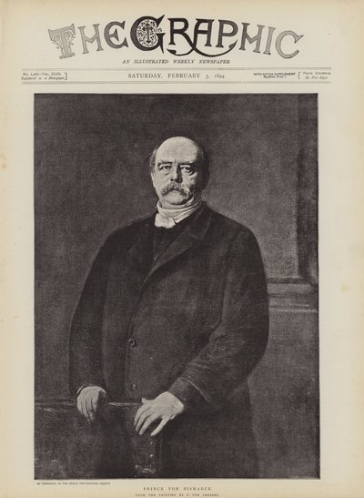 Prince Von Bismarck by German School