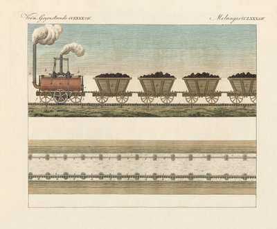 Railways and Steamtrans by German School