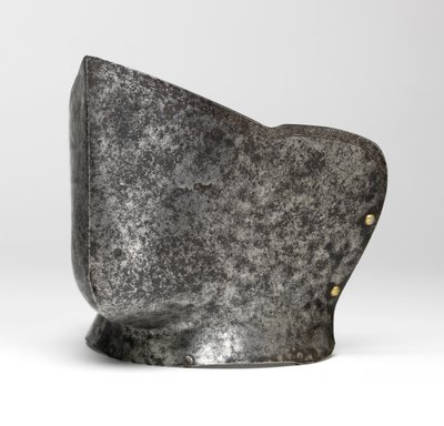 Reinforcing bevor, for use in the tourney, with etched decoration, 1550-1510 by German School