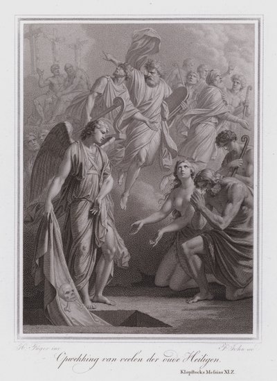 Resurrection of the Ancient Saints by German School
