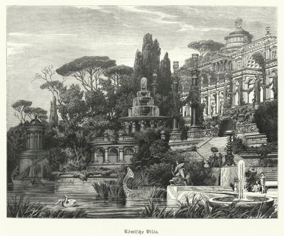 Roman villa by German School
