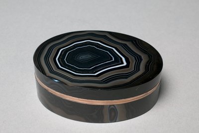 Round Snuff Box, c.1830 by German School