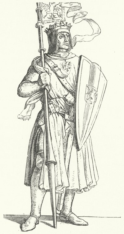 Rudolf of Habsburg, King of Germany by German School