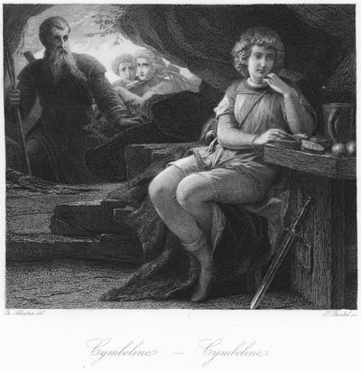 Scene from Cymbeline by German School