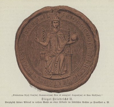 Seal of Frederick II, Holy Roman Emperor by German School