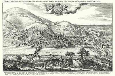 Siege of Heidelberg by the Count of Tilly by German School