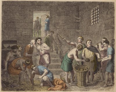 Slaves in Ancient Rome by German School