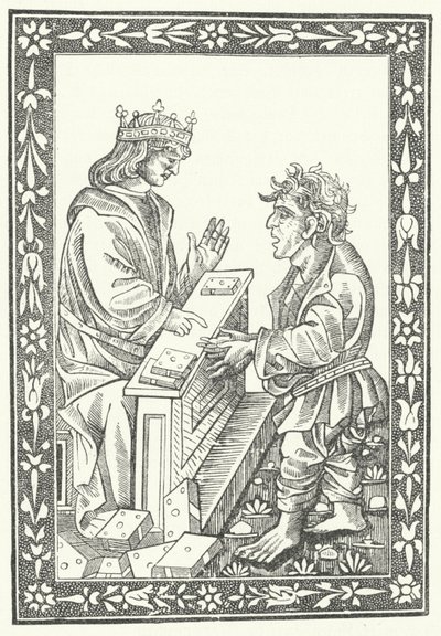 Solomon and Marcolf by German School