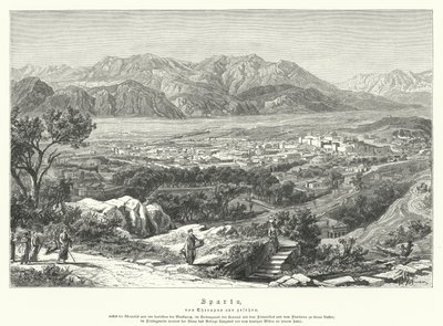Sparta, Ancient Greece by German School