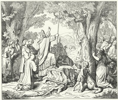 St Boniface felling Donar