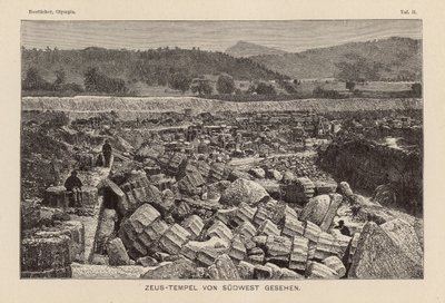 Temple of Zeus, Olympia by German School