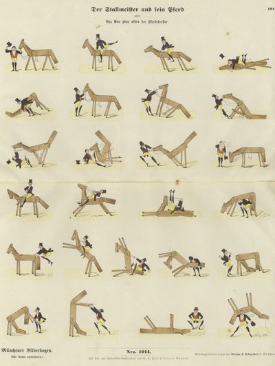 The Equerry and His Horse by German School
