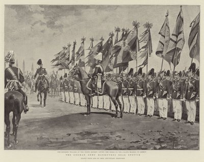 The German Army Manoeuvres near Stettin by German School