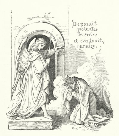 The Haughty King by German School