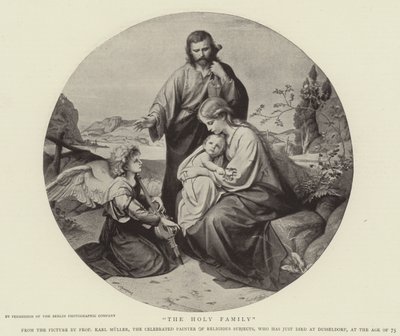 The Holy Family by German School