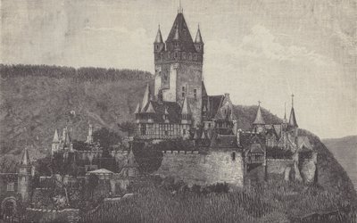 The Imperial Castle, Cochem, Germany by German School
