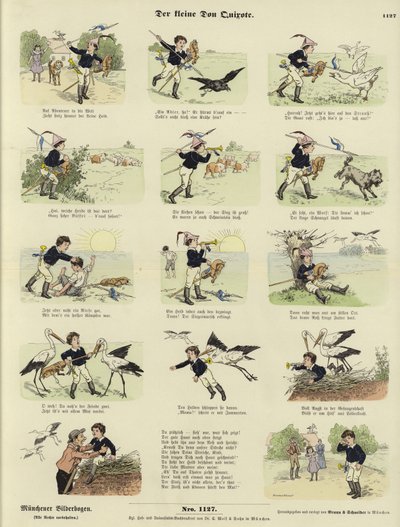 The Little Don Quixote by German School