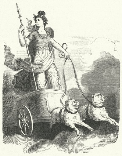 The Norse Goddess Freyja by German School