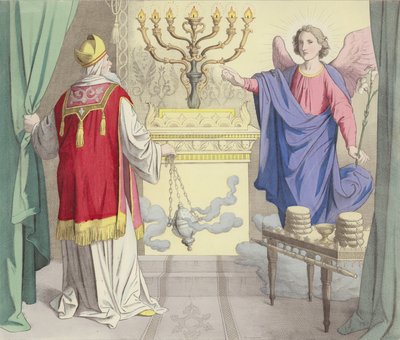 The Vision of Zacharias by German School